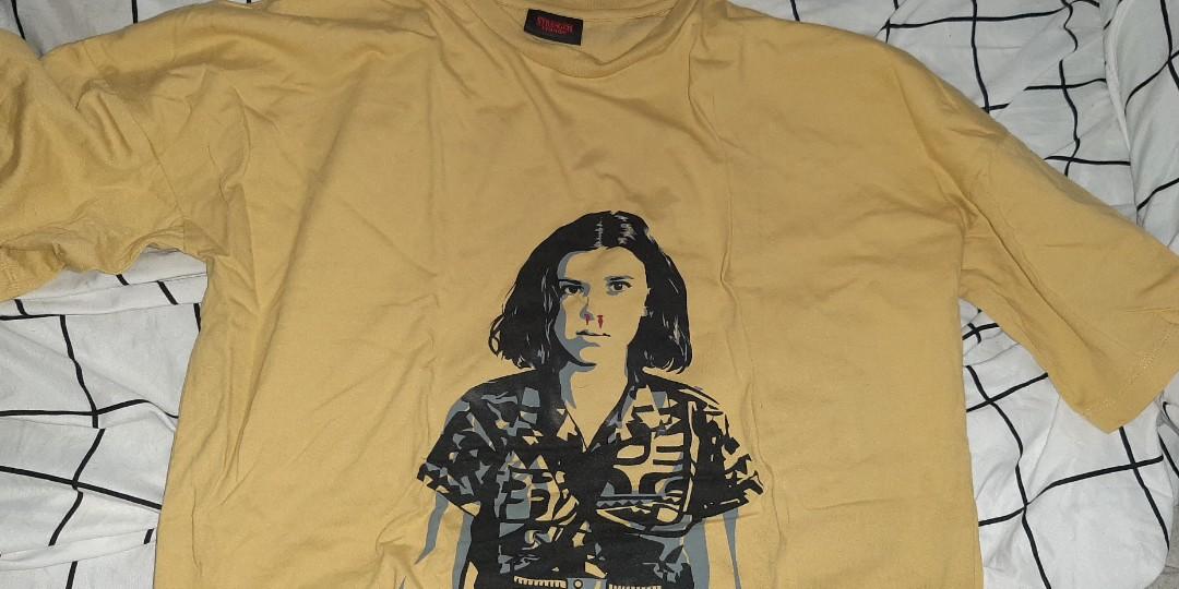 Stranger Things Netflix official merch (Category: Formal Shirts) located in Quezon City. Submitted by jinhit21 (Listing ID 1029879945, Image 1). Description: Used only once Doesn't look suiting on me.
