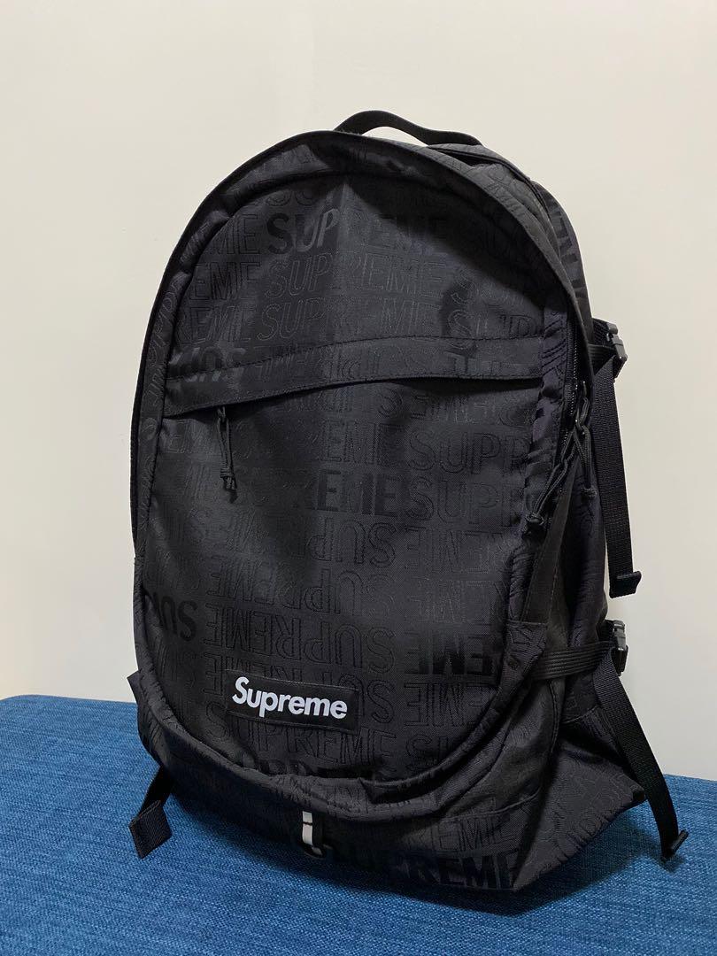 Supreme 19SS BACKPACK CORDURA, 男裝, 袋, 背包- Carousell