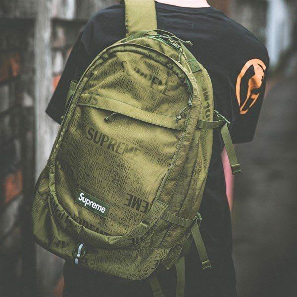 Supreme online backpack olive