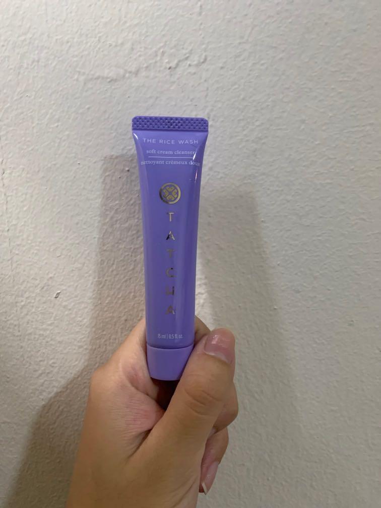 tatcha rice wash soft cream cleanser