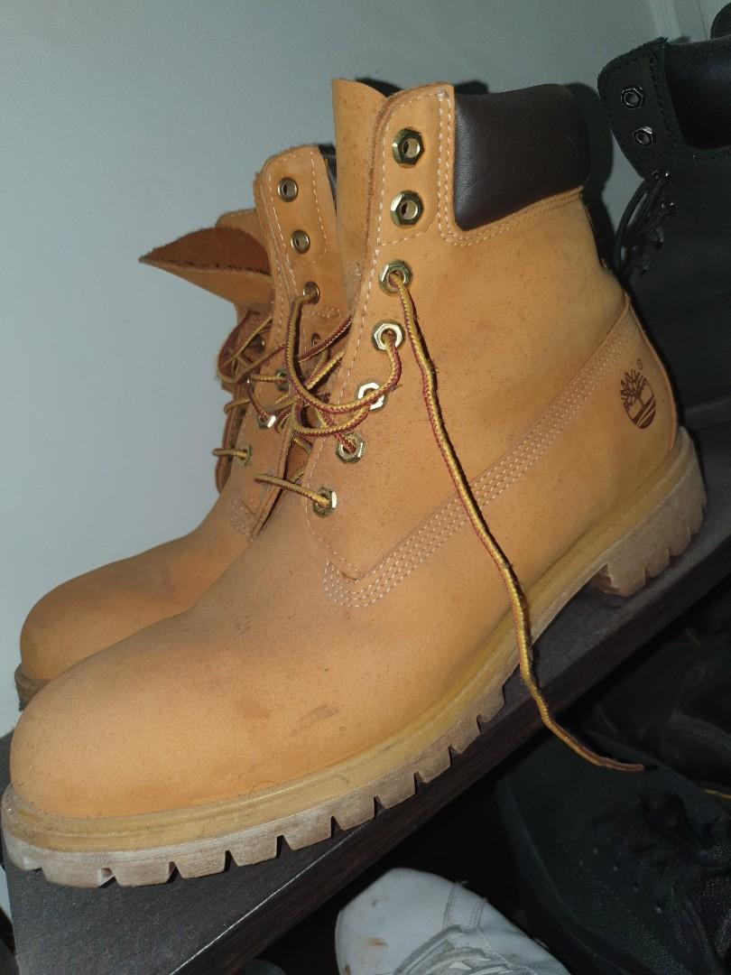 khaki timberland boots