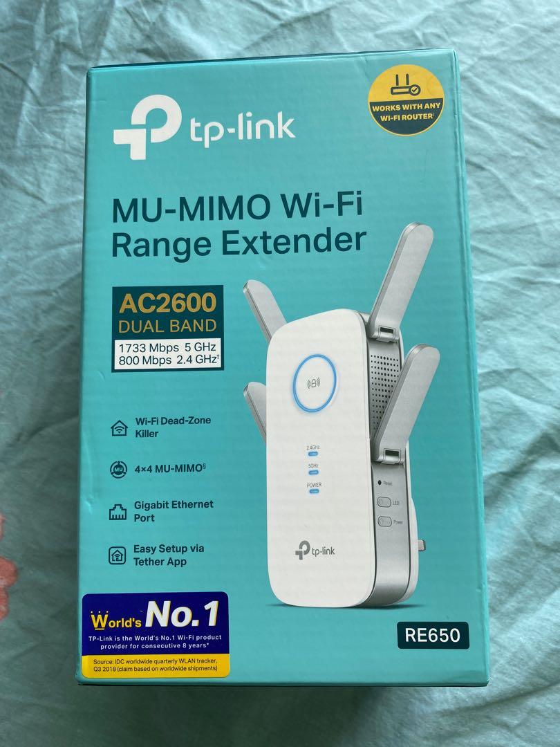 Tp Link Wifi Range Extender Re650 Electronics Computer Parts Accessories On Carousell
