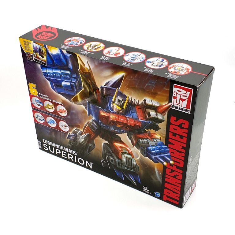 transformers generations combiner wars superion collection pack