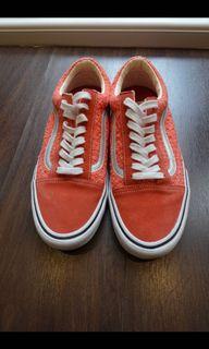 Vans Supreme Skateboard Shoe Orange