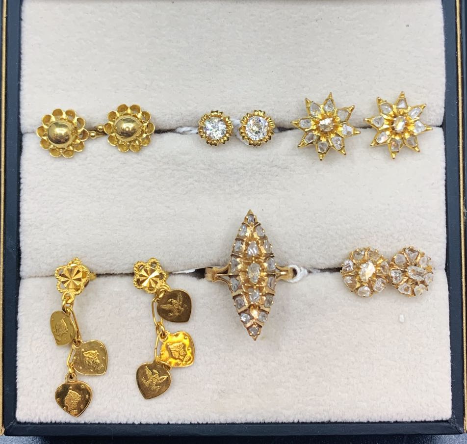 Vintage Antique Peranakan Jewellery