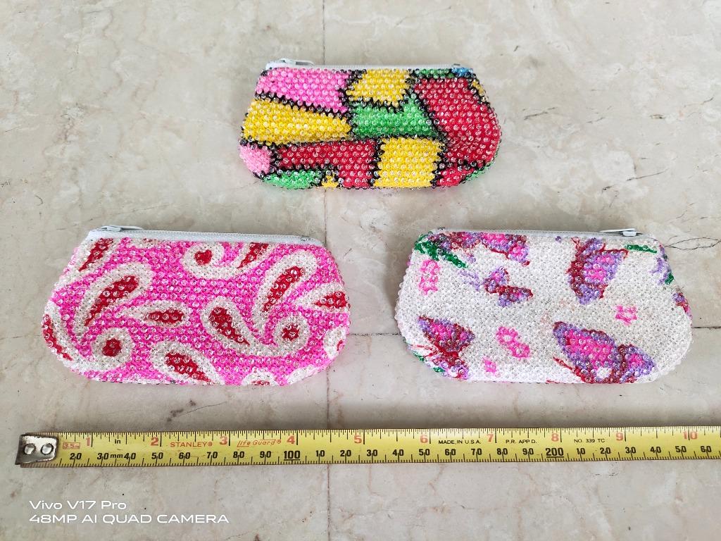 Antique beaded coin purse discount