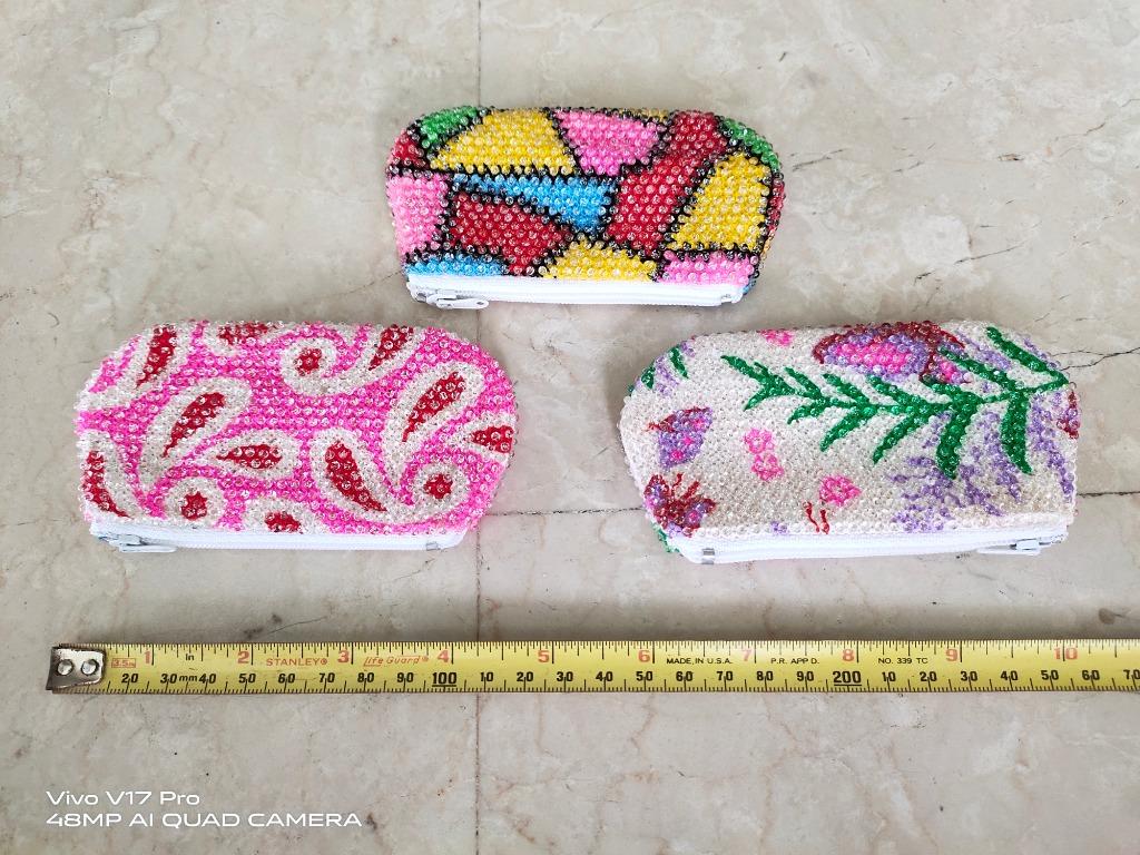 Beaded shop coin purses
