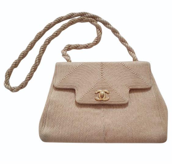 Vintage Chanel Rope Silk Shoulder Bag, Women's Fashion, Bags & Wallets, Shoulder  Bags on Carousell