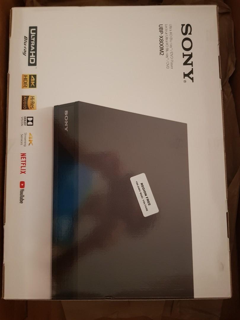 Wts Brand New Sealed Sony Ubp X800 Mk 2 4k Ultra Hd Multi Region Blu Ray Wts Brand New Sealed Sony Ubp X800 Mk 2 4k Ultra Hd Multi Region Blu Ray