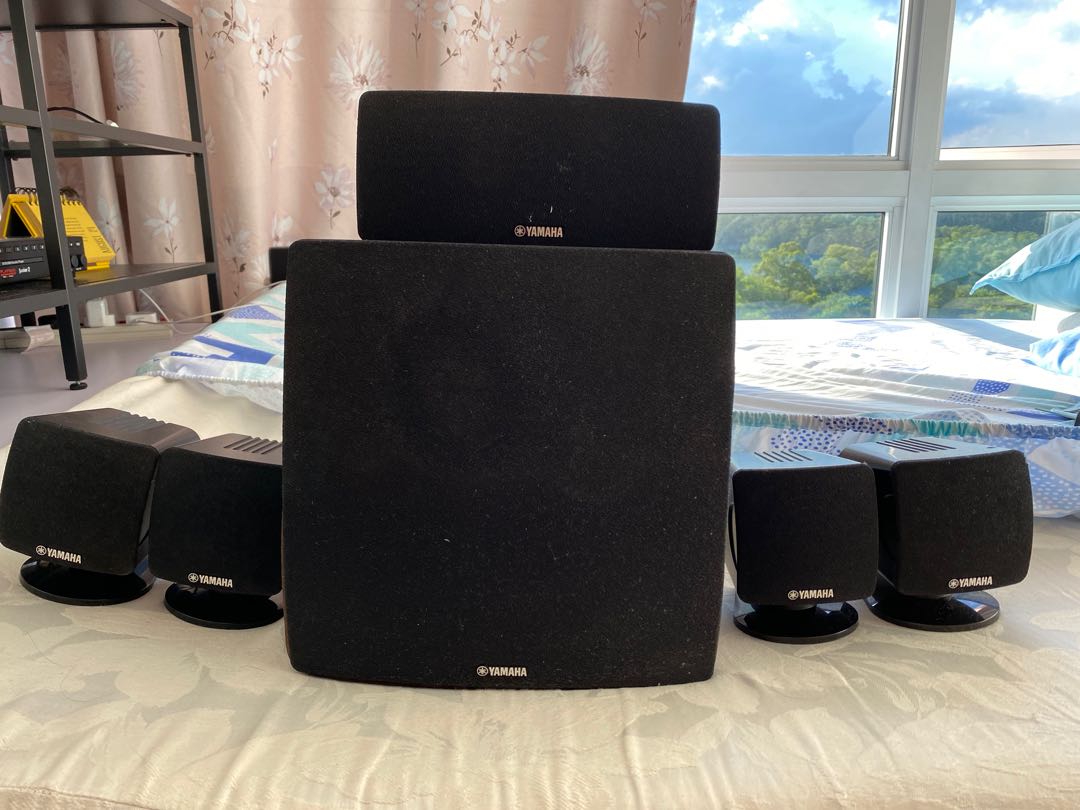 Yamaha Home Entertainment Speaker Set, Audio, Soundbars, Speakers