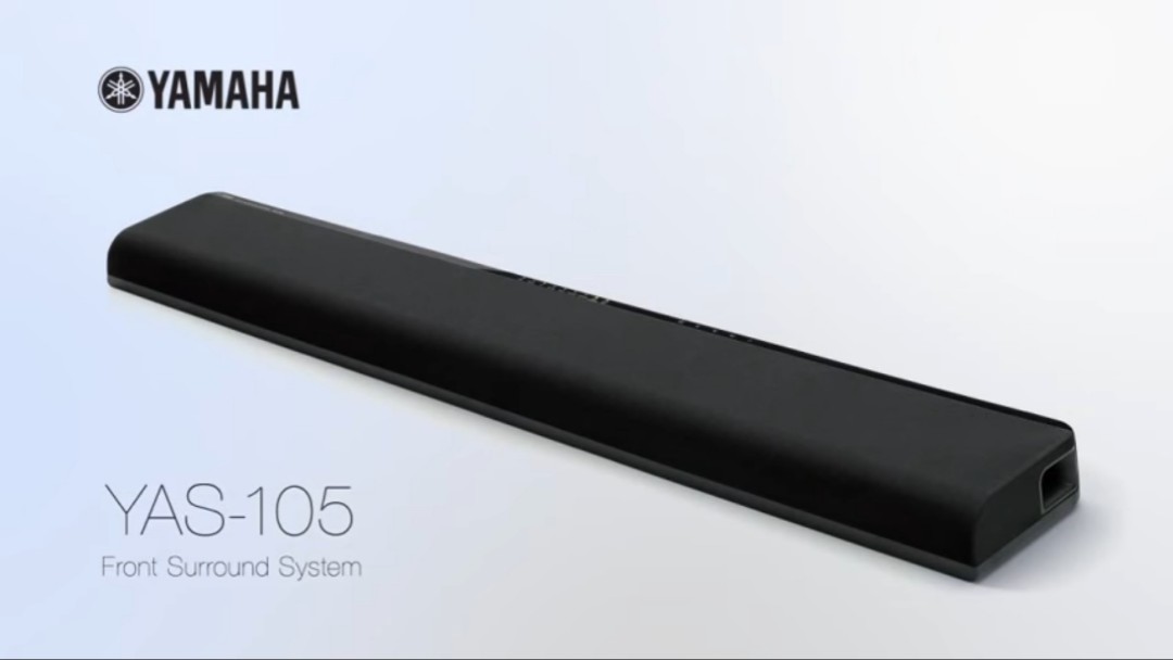 Yamaha Soundbar YAS 105 Bluetooth 7.1Ch Front Surround With Build In Dual Subwoofer Sound bar Not Bose Samsung LG Amplifier