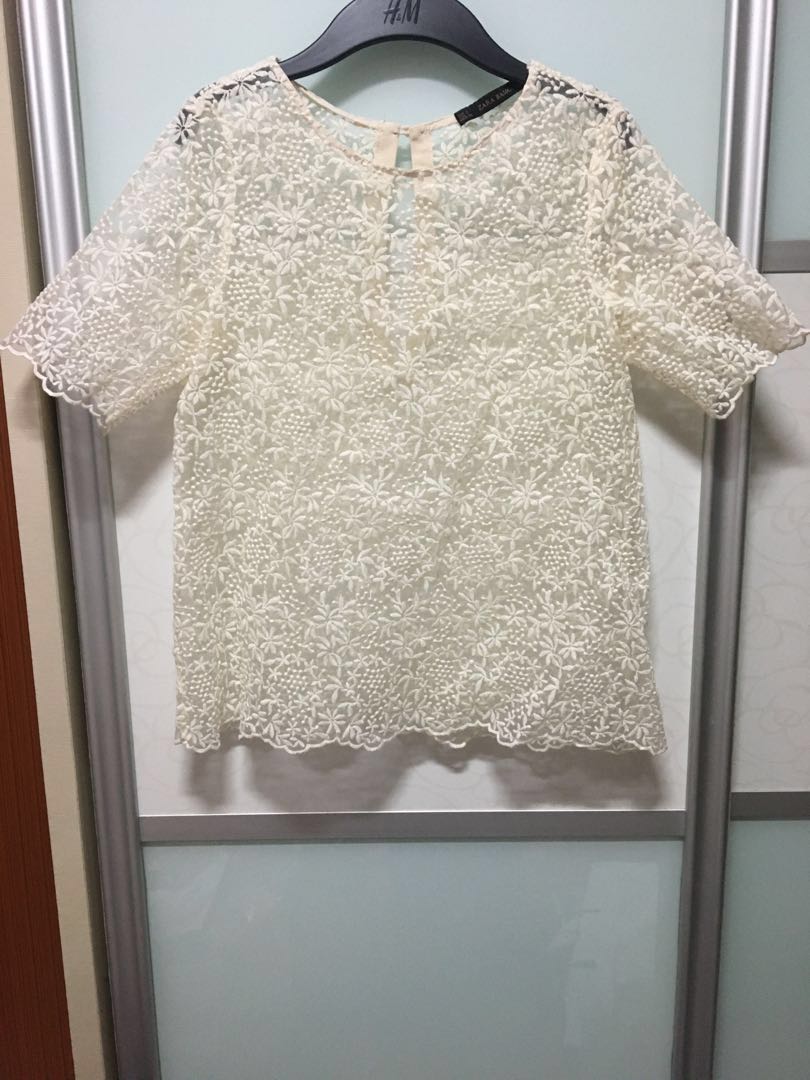 crochet lace blouse