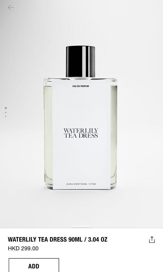 Zara x Jo Malone Waterlily Tea Dress EDP 40ml & 90ml, 美容＆化妝品, 沐浴＆身體護理