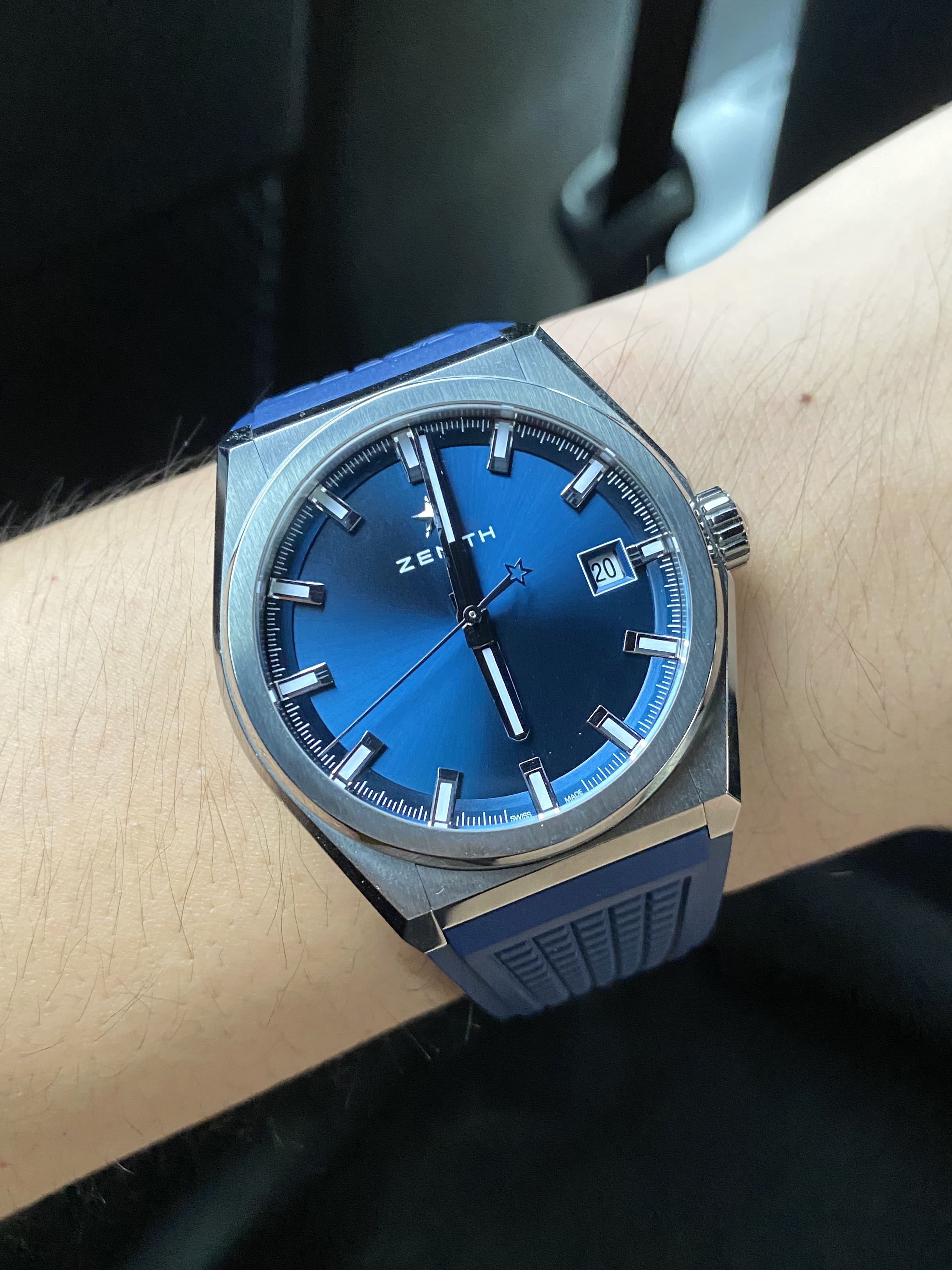 zenith defy classic blue