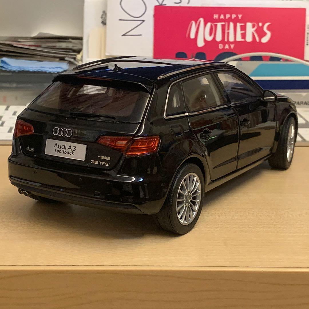 118 Audi A3 Sportback (Black), Hobbies & Toys, Toys & Games on Carousell