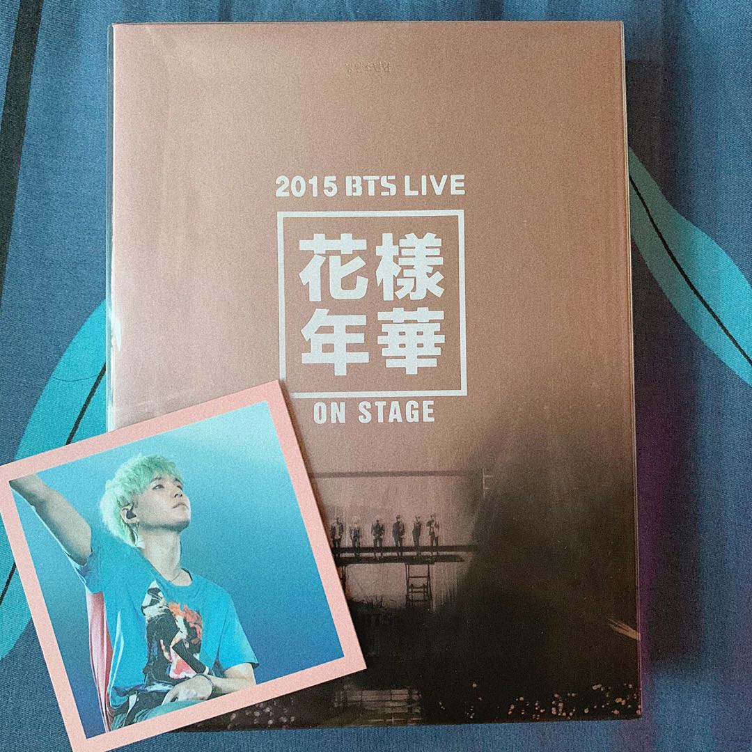 2015 BTS LIVE<花樣年華on stage>演唱會DVD, 興趣及遊戲, 收藏品及