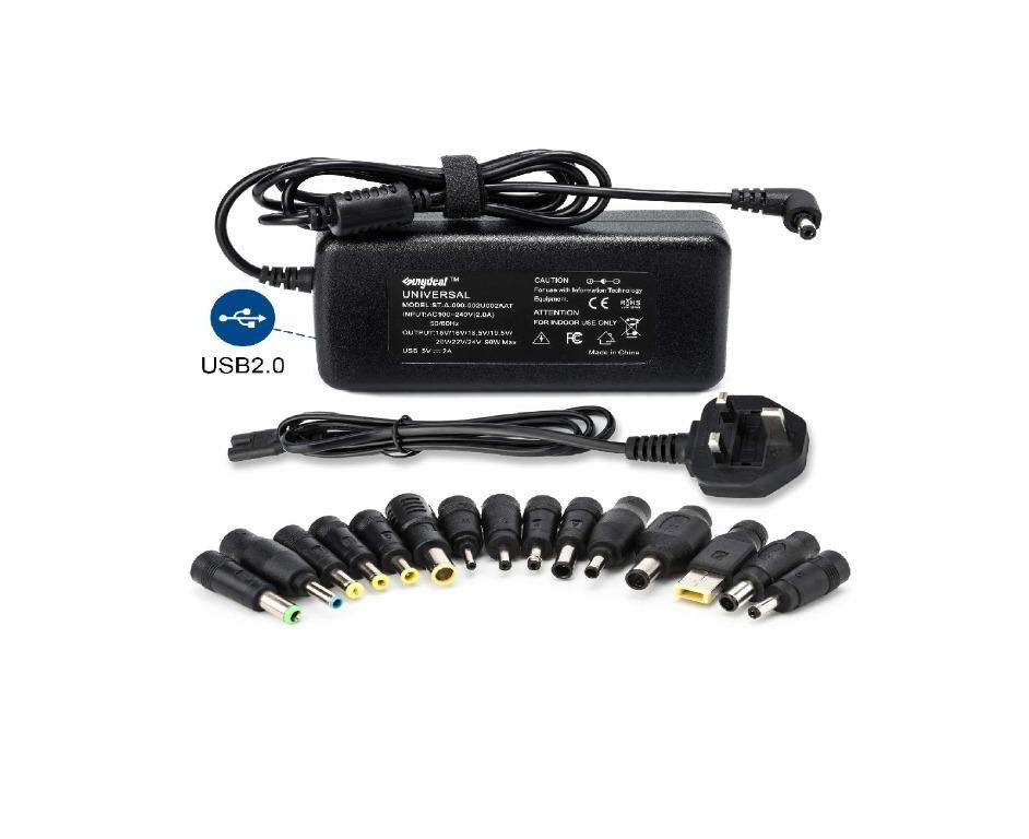 8148 Sunydeal 90w Universal Laptop Charger 15v 16v 18 5v 19v 19 5v 20v 22v 24v