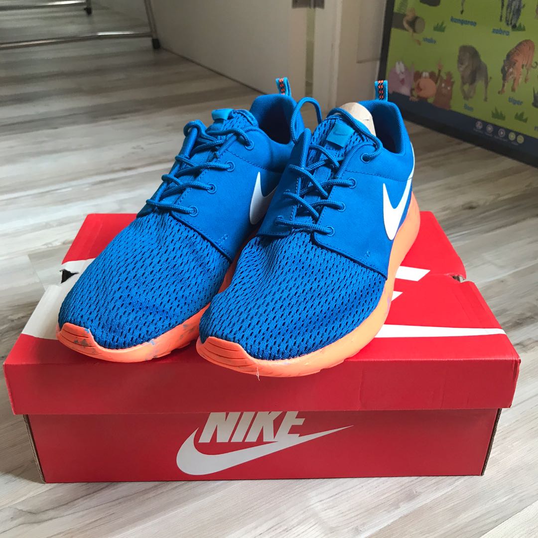 nike roshe run one blue