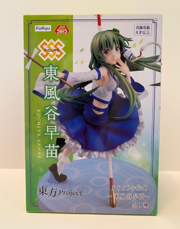 東方project 東風谷早苗figure 興趣及遊戲 玩具 遊戲類 Carousell