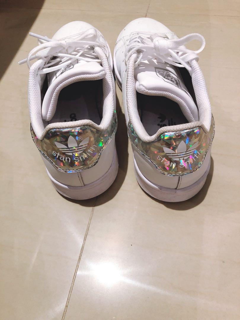stan smith holographic shoes