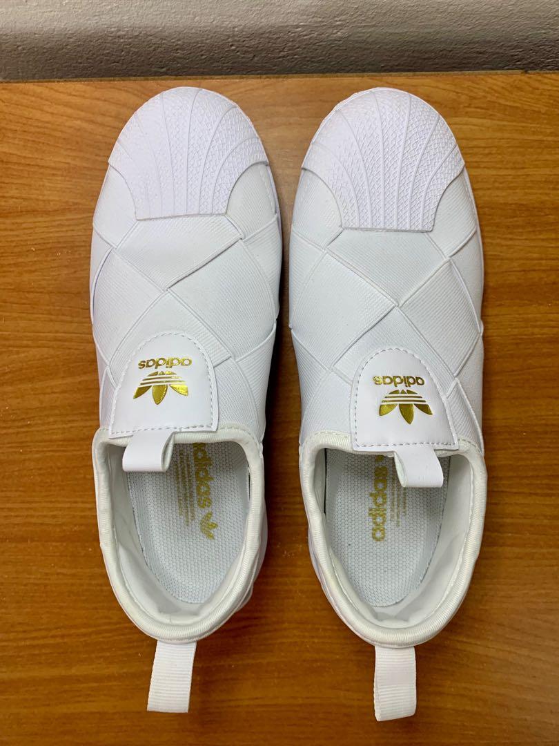Adidas Superstar Slip On Shoes Women s Fashion Footwear Sneakers on Carousell