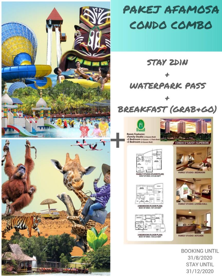 Afamosa Condo Combo Package Tickets Vouchers Gift Cards Vouchers On Carousell