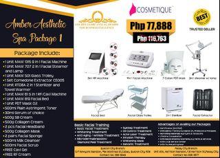 Amber 1 SPA AESTHETIC MACHINES AND EQUIPMENT PACKAGES!! (facial machine rf slimming machine