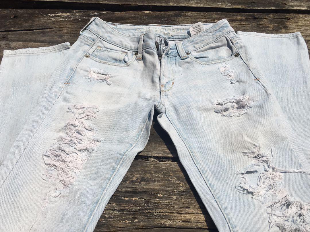 american eagle jeans ripping in crotch