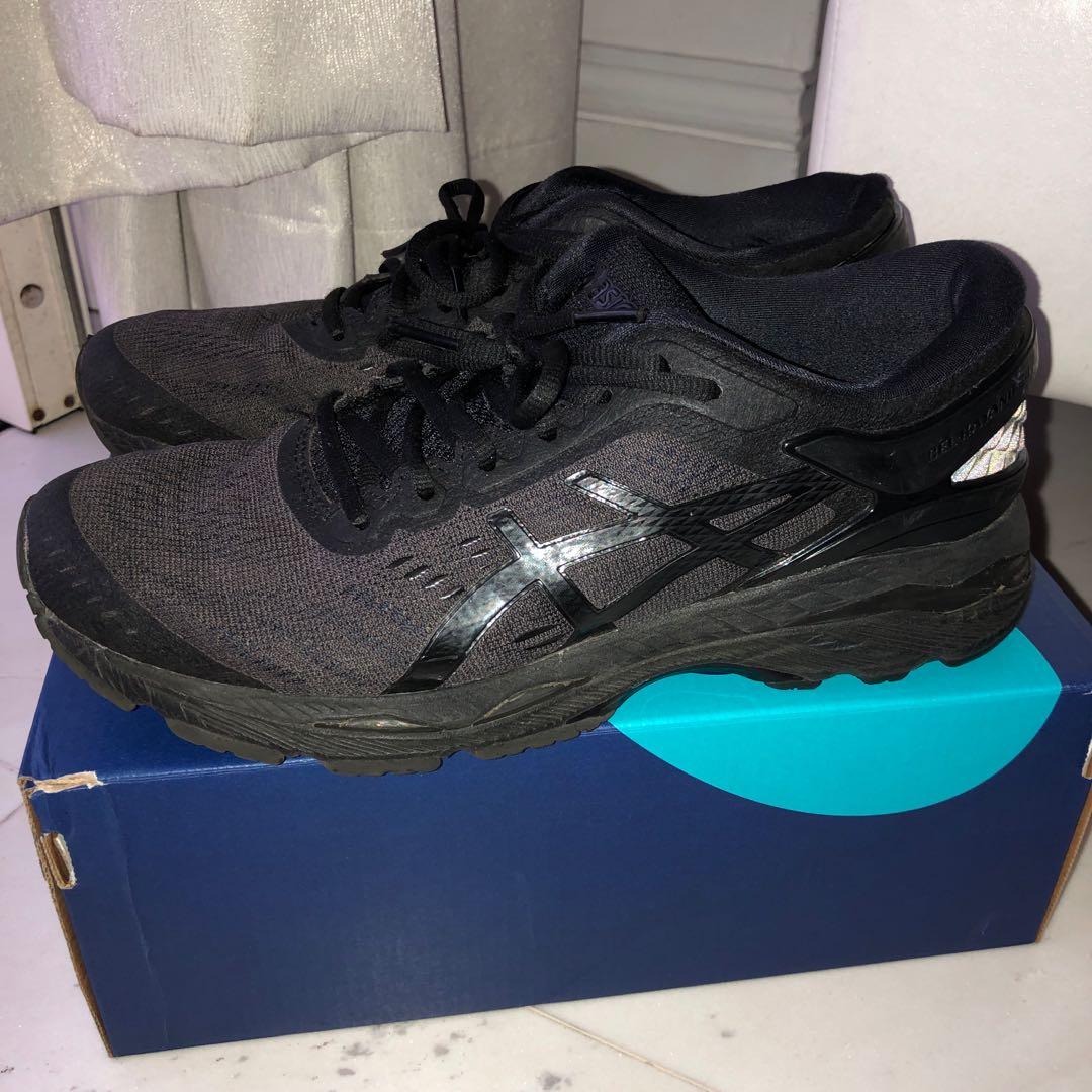 ASICS Gel Kayano 24. Black. Women size UK 6.5 Eur 40 Women s Fashion Footwear Sneakers on Carousell