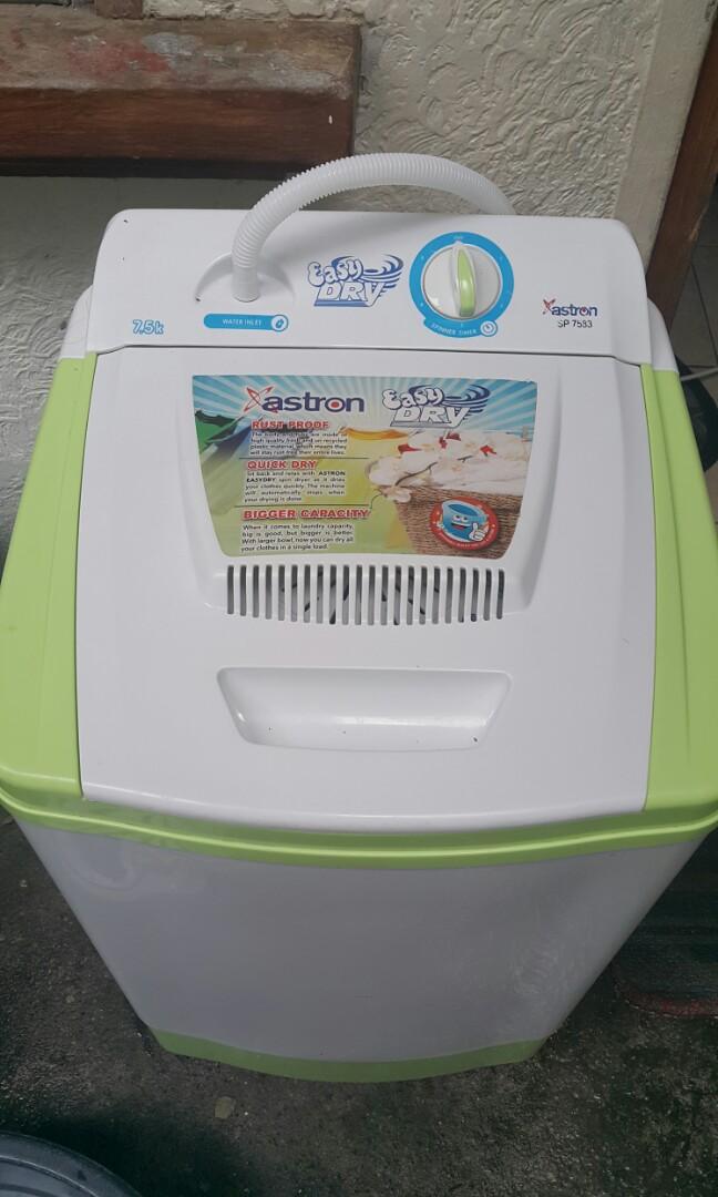 Astron washing discount machine with dryer