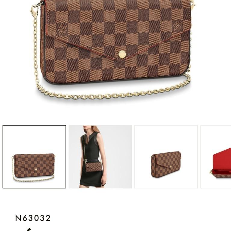 LV FELICIE POCHETTE, Women's Fashion, Bags & Wallets, Purses & Pouches on  Carousell