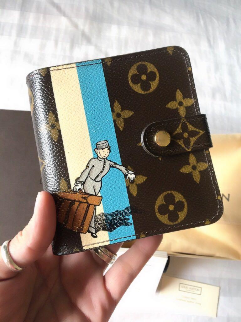 Authentic Tintin Bellboy Grooms Wallet (Limited Edition), Luxury, Bags &  Wallets on Carousell