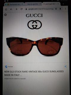 Authentic vintage Gucci sunglass