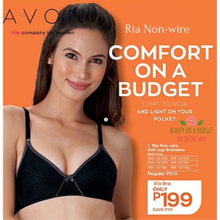 AVON BRA FROM AVON FASHION Size 34A Non-Wire Bra