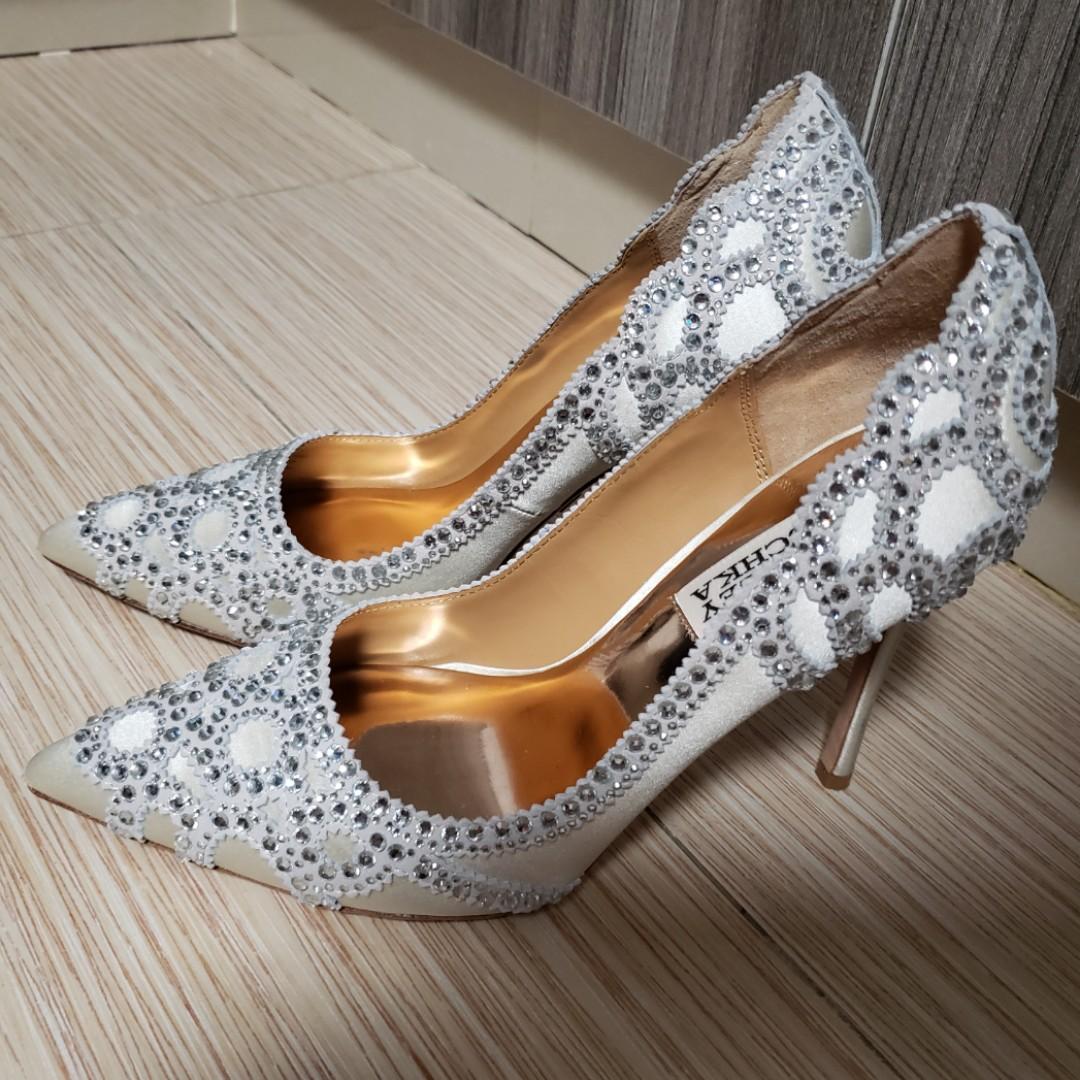 badgley mischka bridal shoes
