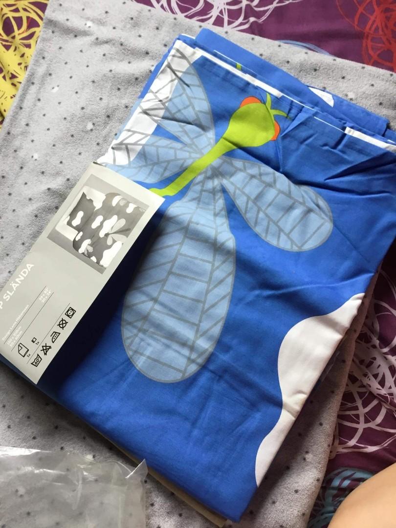 Bedsheet set/shower curtain/curtains (Category: Laundry Baskets) located in Quezon City. Submitted by jigscada (Listing ID 1030129555, Image 2). Description: assorted brand new bedsheet set.Prices are different in each design and sizes..