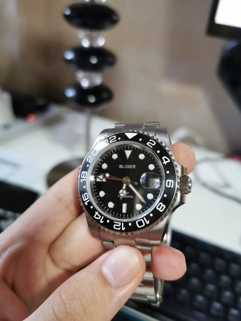 Bliger best sale gmt watch