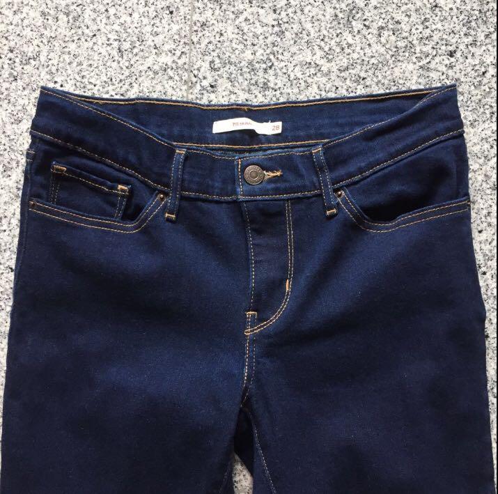 levi's 711 skinny short