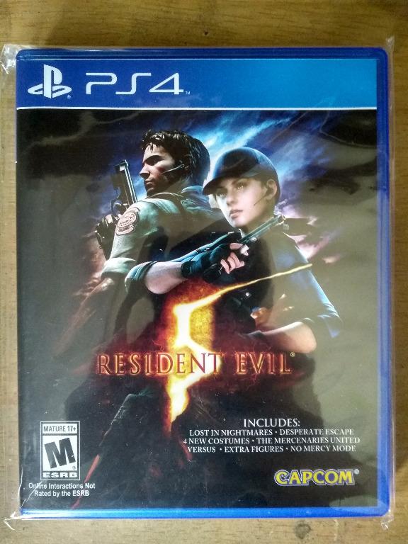 resident evil 5 gold edition ps4