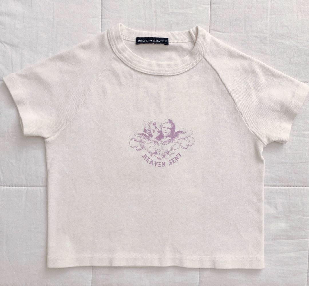 Brandy Melville Bella Heaven Sent Top Lilac Purple White Women S Fashion Tops Other Tops On Carousell Brandy Melville Bella Heaven Sent Top Lilac Purple White Women S Fashion Tops Other Tops On Carousell
