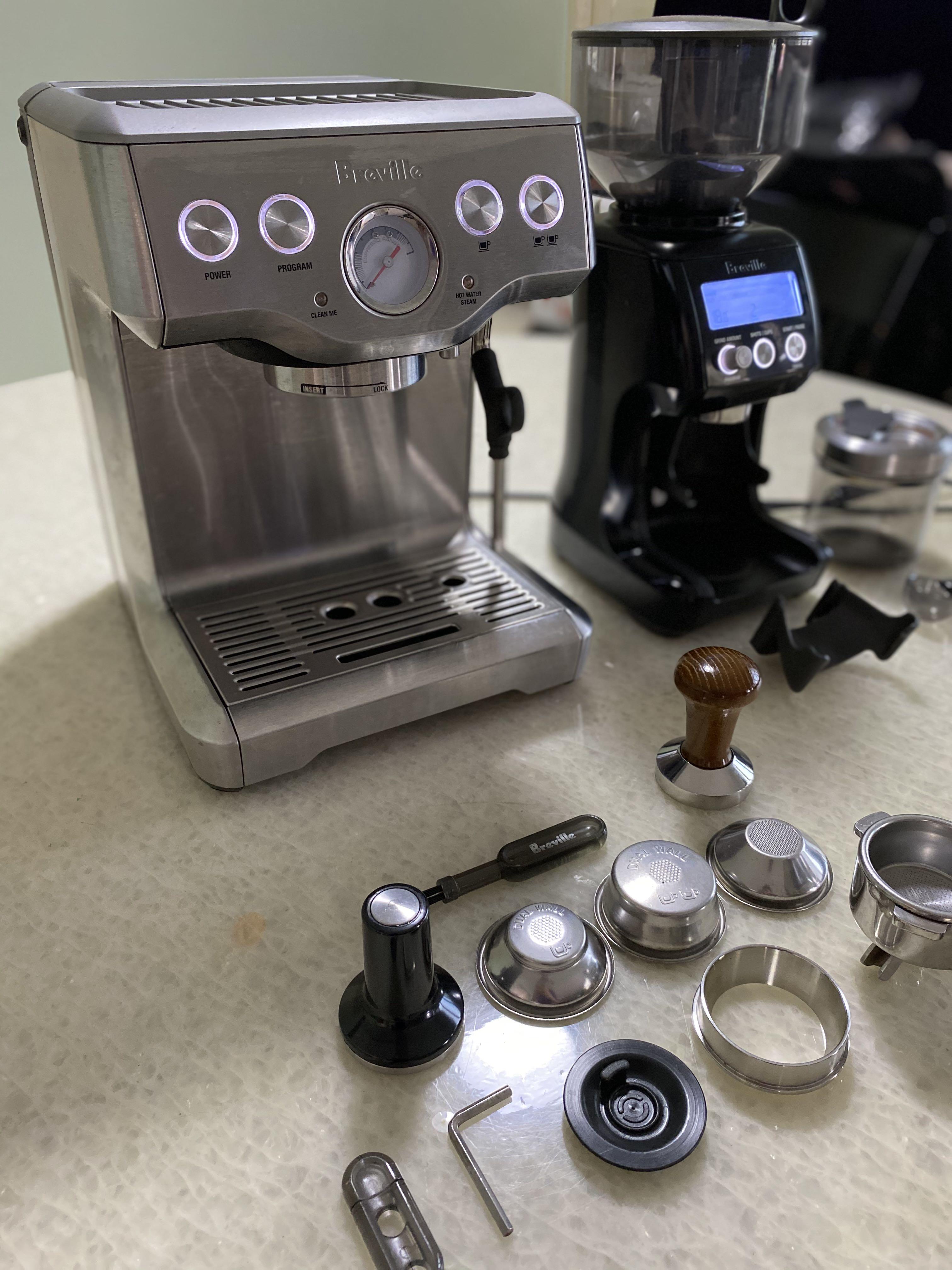 Breville Infuser espresso coffee machine Smart Grinder Pro TV Home Appliances Kitchen Appliances Coffee Machines Makers on Carousell