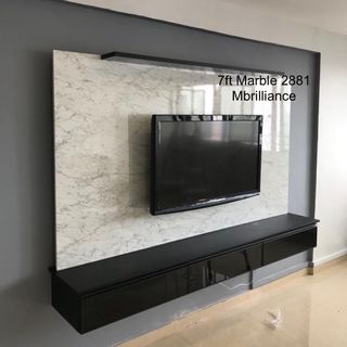 Simple Feature wall tv consoles Collection item 1