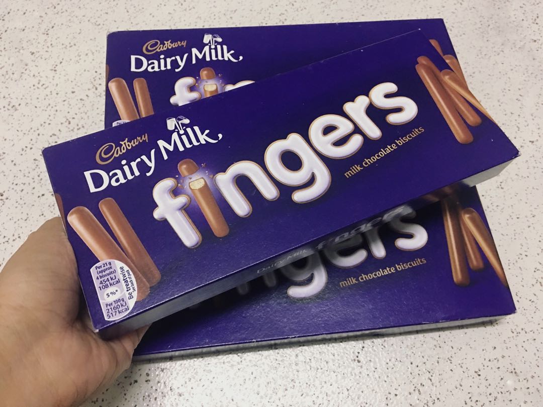 Cadbury Dairy Milk Fingers, Food & Drinks, Packaged & Instant Food on