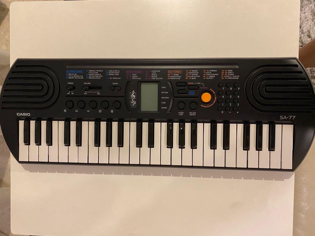 Casio SA 77 Keyboard for sale 49