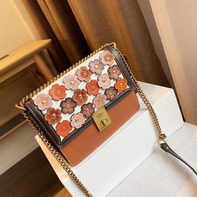 Hutton shoulder bag with tea rose best sale