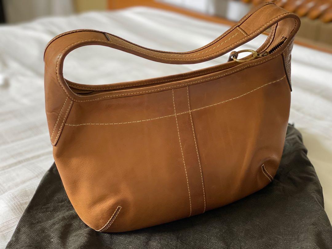 Coach tan discount hobo bag