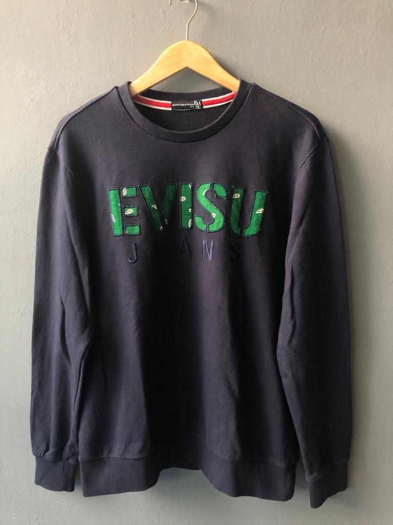 Harga crewneck evisu original Clearance