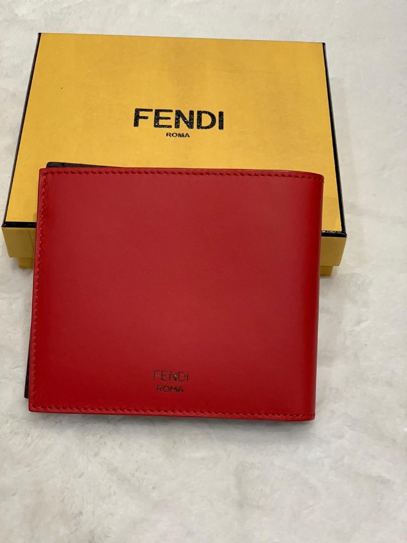 Fendi Bi Fold Bugs Eyes Wallet