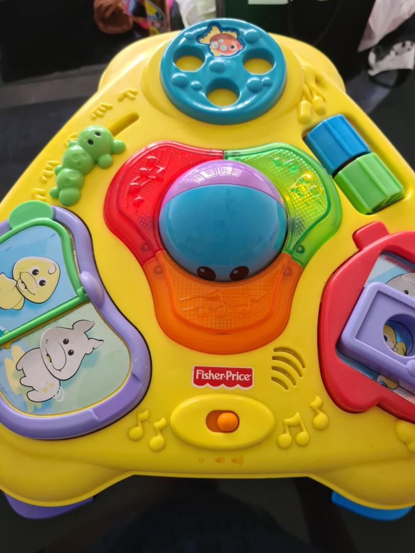 fisher price lights and sounds activity table