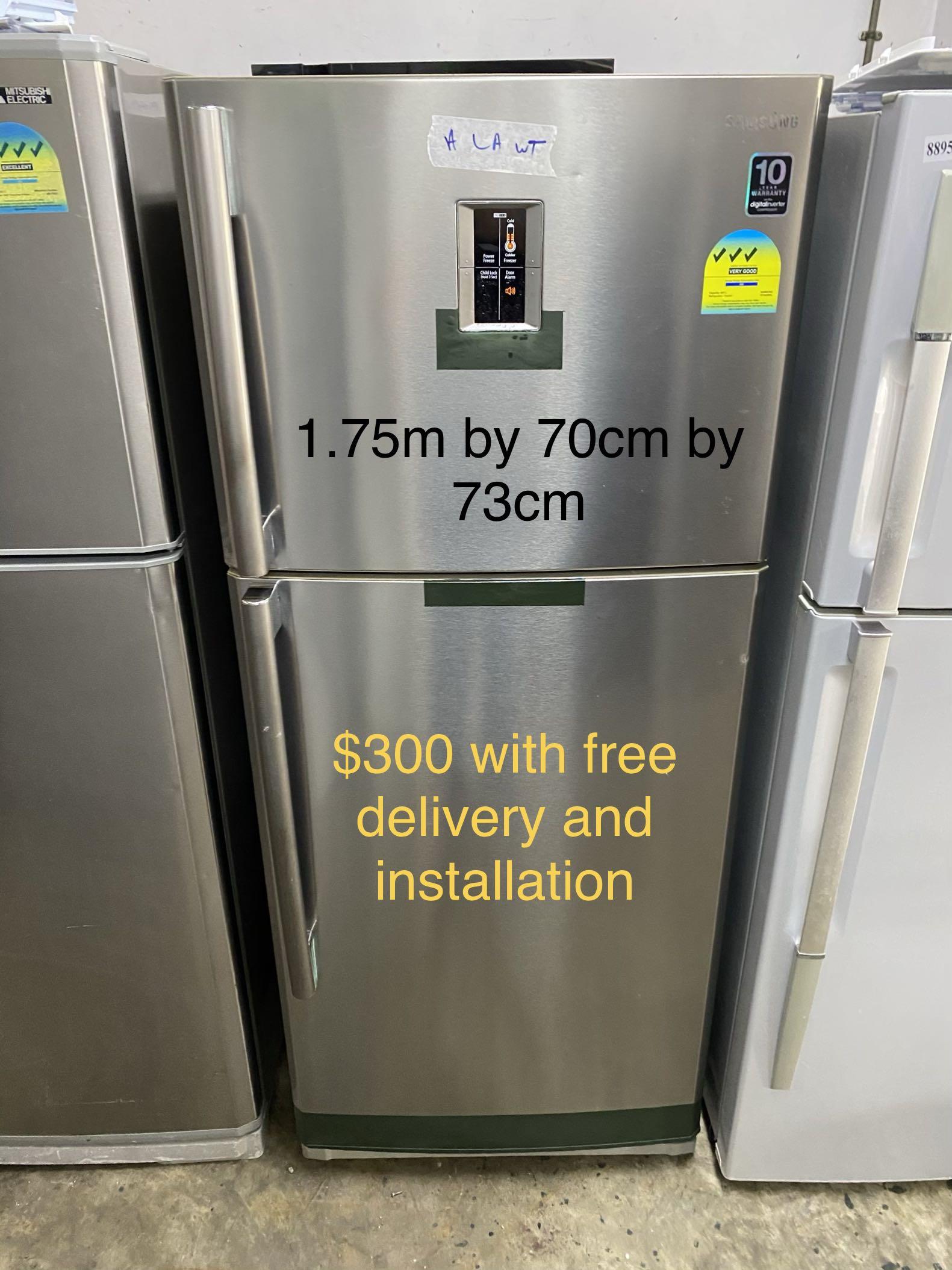 Fridge and washing machine cheap cheap (2nd hand) but all working well